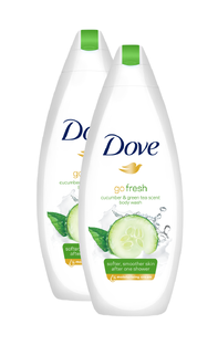 Dove Go Fresh Fresh Touch Douchecrème Duo 2x500ML Dove Go Fresh Fresh Touch Douchecrème Duo 2x500ML