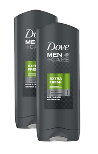 Dove Men+ Care Extra Fresh Douchegel Duo 2x250ML