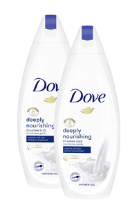 Dove Deeply Nourishing Douchecrème Duo 2 stuks 2x225ML