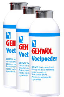 Gehwol Voetpoeder Voordeelverpakking 3x100GR Gehwol Voetpoeder Voordeelverpakking 3x100GR