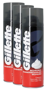 Gillette Scheerschuim Regular - Multiverpakking 3x300ML