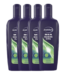 Andrelon Men Iedere Dag Shampoo - Multiverpakking 4x300ML