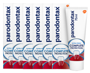 De Online Drogist Parodontax Extra Fresh Complete Protection Tandpasta - Voordeelverpakking 6x75ML aanbieding
