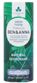 Ben & Anna Deodorant Stick Green Fusion 40GR