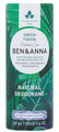 Ben & Anna Deodorant Stick Green Fusion 40GR Ben & Anna Deodorant Stick Green Fusion 40GR