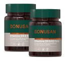 Bonusan Vitamine D3 & K2 Softgels Duoverpakking 2x60SG