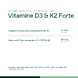 Bonusan Vitamine D3 & K2 Softgels Duoverpakking 2x60SG 100513