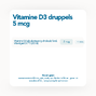 Bonusan Vitamine D3 5 mcg Druppels Duoverpakking 2x30MLsamenstelling