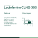 Bonusan Lactoferrine 300mg Capsules 2x60CP 100535