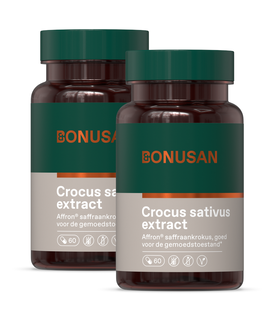 Bonusan Crocus Sativus Extract Capsules 2x60CP Bonusan Crocus Sativus Extract Capsules 2x60CP