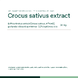 Bonusan Crocus Sativus Extract Capsules 2x60CP 100488