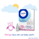 Otrivin Baby Wegwerpdopjes bij Otrivin Baby Aspirator neusjesreiniger - duoverpakking 2x10ST belofte