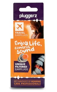 Pluggerz Travel Earplugs 1PR Pluggerz Travel Earplugs 1PR