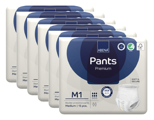 Abena Pants Premium M1 - Multiverpakking 6x15ST