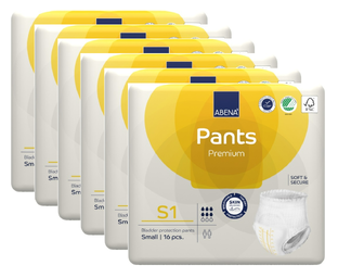 Abena Pants Premium S1 - Multiverpakking 6x16ST