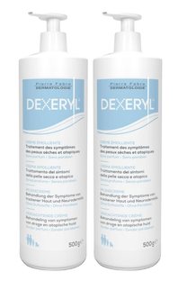 Dexeryl Verzachtende Crème Duoverpakking 2x500GR
