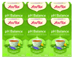 Yogi Tea pH Balance Voordeelverpakking 6x17ST Yogi Tea pH Balance Voordeelverpakking 6x17ST