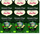 Yogi Tea Green Chai Voordeelverpakking 6x17ST Yogi Tea Green Chai Voordeelverpakking 6x17ST