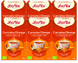 Yogi Tea Curcuma Orange thee Voordeelverpakking 6x17ST Yogi Tea Curcuma Orange thee Voordeelverpakking 6x17ST