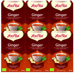 Yogi Tea Ginger Voordeelverpakking 6x17ST