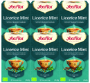 Yogi Tea Licorice Mint Voordeelverpakking 6x17ST