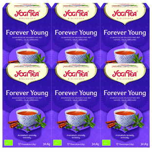 Yogi Tea Forever Young Voordeelverpakking 6x17ST Yogi Tea Forever Young Voordeelverpakking 6x17ST