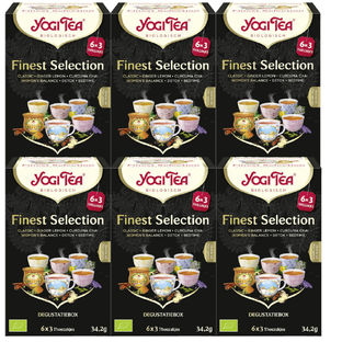 Yogi Tea Finest Selection Set Voordeelverpakking 6x18ST