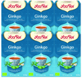 Yogi Tea Ginkgo Voordeelverpakking 6x17ST Yogi Tea Ginkgo Voordeelverpakking 6x17ST