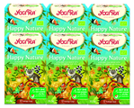 Yogi Tea Happy Nature Voordeelverpakking 6x17ST