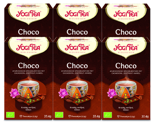 Yogi Tea Choco Voordeelverpakking 6x17ST Yogi Tea Choco Voordeelverpakking 6x17ST