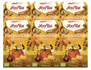 Yogi Tea Pumpkin Chai Voordeelverpakking 6x17ST Yogi Tea Pumpkin Chai Voordeelverpakking 6x17ST