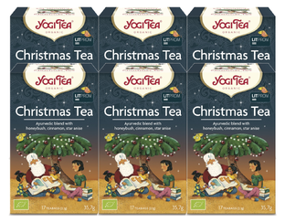 De Online Drogist Yogi Tea Christmas Tea Voordeelverpakking 6x17ST aanbieding