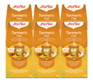 Yogi Tea Turmeric Chai Losse Thee Voordeelverpakking 6x90GR Yogi Tea Turmeric Chai Losse Thee Voordeelverpakking 6x90GR