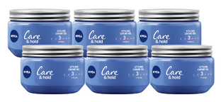 Nivea Care & Hold Styling Creme Gel Voordeelverpakking 6x150ML