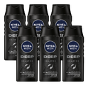 Nivea Men Deep Shampoo Voordeelverpakking 6x250ML