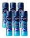 Nivea Men Fresh Active Deodorant Spray Voordeelverpakking 6x150ML 