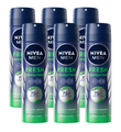 Nivea Men Fresh Sensation Anti-Transpirant Spray Voordeelverpakking 6x150ML