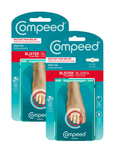 Compeed Blarenpleisters Tenen 2x8ST Compeed Blarenpleisters Tenen 2x8ST