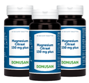 Bonusan Magnesiumcitraat 150mg Plus Tabletten 3x60TB