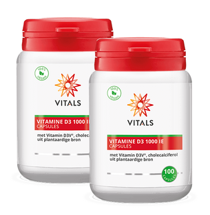 Vitals Vitamine D3 1000 IE Capsules 2x100CP Vitals Vitamine D3 1000 IE Capsules 2x100CP