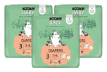 Moomin Baby Luier Maat 3 Midi 3x48ST