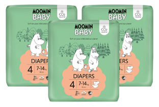 Moomin Baby Luier Maat 4 Maxi 3x42ST Moomin Baby Luier Maat 4 Maxi 3x42ST