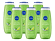 Nivea Care Shower Gel Lemongrass & Oil Multiverpakking 6x500ML Nivea Care Shower Gel Lemongrass & Oil Multiverpakking 6x500ML