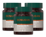 Bonusan Vitamine D3 75 Capsules Multiverpakking 3x120CP