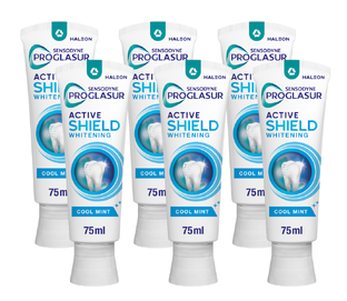 Sensodyne Proglasur Active Shield Whitening Tandpasta Multiverpakking 6x75ML Sensodyne Proglasur Active Shield Whitening Tandpasta Multiverpakking 6x75ML