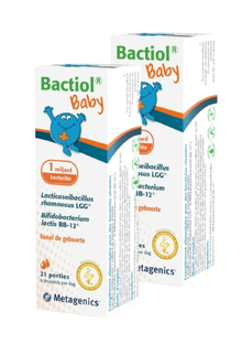 Metagenics Bactiol Baby Druppels 2x5,7ML Metagenics Bactiol Baby Druppels 2x5,7ML
