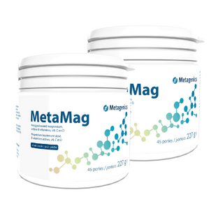 Metagenics MetaMag Perzik Porties 2x45ST Metagenics MetaMag Perzik Porties 2x45ST