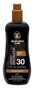 Australian Gold Instant Bronzer SPF30 Sunscreen Spray Gel 237ML