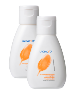 Lactacyd Verzorgende Wasemulsie Mini Multiverpakking 2x50ML Lactacyd Verzorgende Wasemulsie Mini Multiverpakking 2x50ML