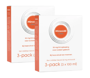 Linn Minoxidil Linn 50 mg/ml 3-Pack 2x300ML Linn Minoxidil Linn 50 mg/ml 3-Pack 2x300ML